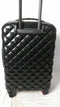 Rockland Quilt Collection 24 Hard Spinner Luggage Travel Suitcase Black