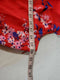 $89 INC CONCEPTS Women's Sleeveless Dress Red Print Belted Asymmetrical Size 12