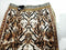 INC INTERNATIONAL CONCEPTS Women Brown Scarf Print Belted Casual Pant Wide Leg M - evorr.com