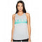 New ADIDAS Women Sleeveless Gray Racer Back Graphic Blouse Top Size XS - evorr.com