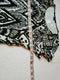 New INC CONCEPTS Women Brown Animal-Print Blouse Top Short Sleeve Ruched Size S - evorr.com