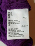 New INC CONCEPTS Women Purple Smocked Off the Shoulder Blouse Top Size X-Large - evorr.com