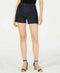 New INC CONCEPTS Womens Black Casual Leopard Printed Jacquard Shorts Size 16 - evorr.com
