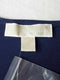 Michael Kors Women Tie Knot Sleeve Peplum Stretch Blouse Top Blue Button Front M - evorr.com