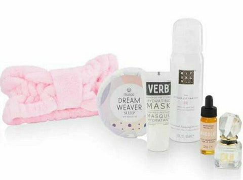 Pamper Yourself 6-Piece Spa Bath Gift Set Rituals Musee Verb Juicy Travel Size - evorr.com