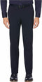 Perry Ellis Men's Flat Front Blue Dress Pants Travel Luxe Stretch Size 34x34