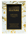 5 Piece Glitterati Culture Sheet Mask Collection - Eye, Lip, Face, Neck
