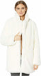 $245 NEW Apparis Eloise Faux-Fur Coat White Winter Jacket Size M