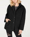 NEW Collection-B Faux-Fur Teddy Winter Jacket Button Closure Coat Black Size S