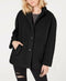 NEW Collection-B Faux-Fur Teddy Winter Jacket Button Closure Coat Black Size M