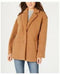 NEW Collection-B Faux-Fur Teddy Winter Jacket Button Closure Coat Camel Size XL