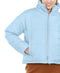 Celebrity PINK Women Powder Blue Puffer Jacket Coat Zipper Up Pockets Size XL