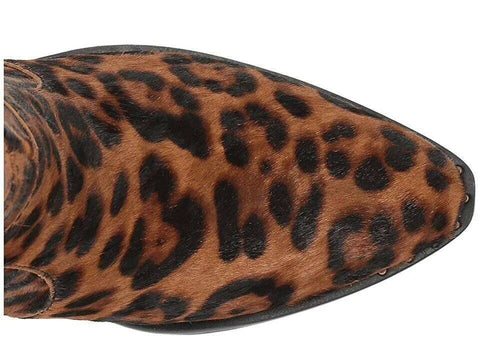 $239 Patricia Nash Women Suzanna Haircalf Ankle Boots Leopard Print Size 8 US