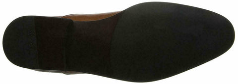$159 Kenneth Cole New York Men's Chief Council Brown Leather Dress Shoes 10.5 M - evorr.com