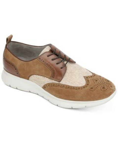 $180 Kenneth Cole New York Men Trent Brogue Oxford With flex Sneaker Shoes 12 M