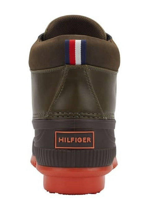 Tommy Hilfiger Celcius 2 Duck Boots Lace Up Winter Shoes Men's Brown US Size 7 M