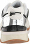 $100 NEW Guess Mens FIBTAN Sneakers White SILVER Lace Up Shoes Size 10.5 M - evorr.com