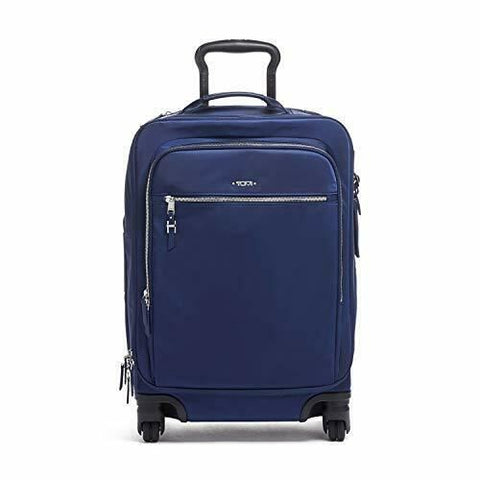 $700 TUMI Voyageur Tres Léger International Carry-On Luggage 21" Suitcase Blue