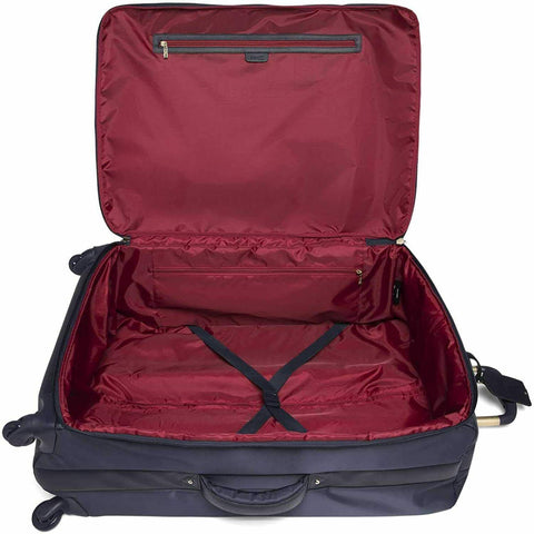 New Lipault - Plume Avenue Spinner Luggage - 28" Suitcase Rolling Bag Blue