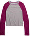 New Epic Threads Girls Pink Gray Long Sleeve Colorblock Blouse Top  Size XL 16 - evorr.com