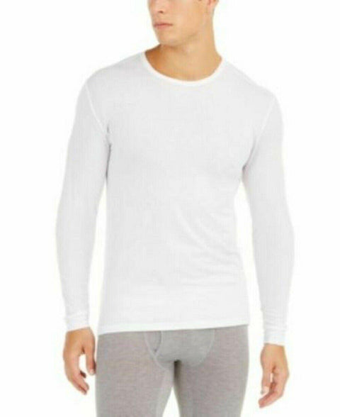 32 Degrees HEAT Underwear Men White Thermal Base-Layer Crew-Neck T-Shirt L 42-44 - evorr.com