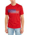 New ARMANI EXCHANGE Men's Short Sleeve Fashion Graphic Logo T Shirt Red L - evorr.com
