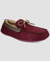 Club Room Men Red Moccasin Memory Foam Bomber Faux-Fur Slippers Shoe L 9.5-10.5 - evorr.com