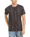 New Guess Men's Short Sleeve Phantom Print Crew Neck Black T Shirt Size XL - evorr.com