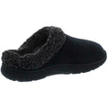 Weatherproof Vintage Men Suede Slip On Comfort Clog Slippers Black LG L 9.5-10.5 - evorr.com