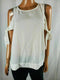 New  1.STATE Women's Cold Shoulder Sleeve White Scoop Neck Blouse Top Size M - evorr.com