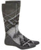 New ALFANI Men's Gray Black Argyle Knit Socks Seamless Washable Size 10-13 L - evorr.com