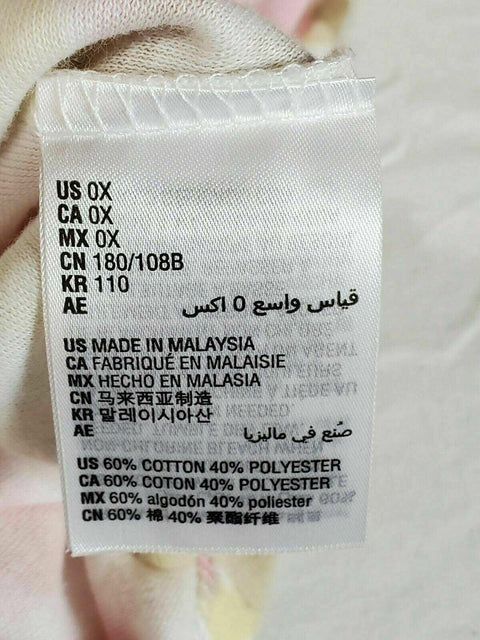 Karen Scott Women's Elbow Sleeve V-Neck Poetic Wash Printed Blouse Top Plus 0X - evorr.com