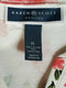Karen Scott Women's Short Sleeve Henley Button Floral Multi Blouse Top Petite L - evorr.com