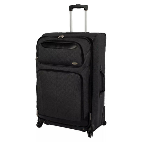 SKYLINE 29" Expandable Spinner Luggage Upright Check in Large Suitcase Gray - evorr.com