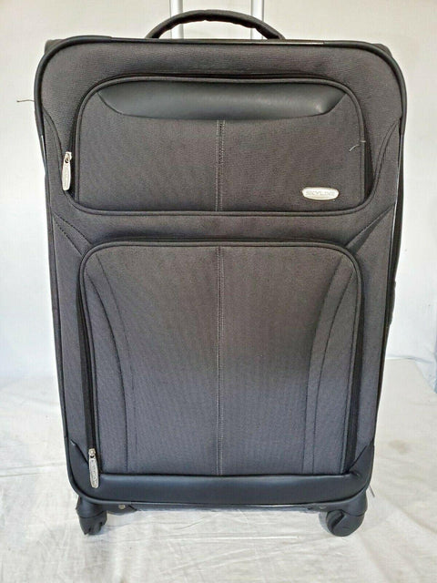 SKYLINE 29" Expandable Spinner Luggage Upright Check in Large Suitcase Gray - evorr.com