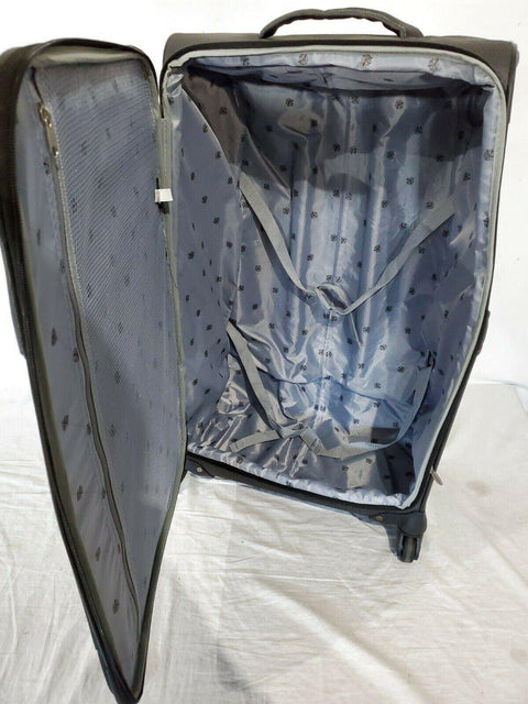 SKYLINE 29" Expandable Spinner Luggage Upright Check in Large Suitcase Gray - evorr.com
