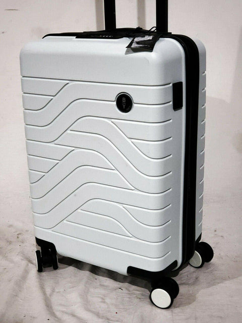 Bric's Milano By Bric's Ulisse 21" Expandable Spinner Luggage Carry On USB White - evorr.com