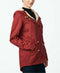 NEW Collection-B Women's Faux-Fur Lined Hooded Anorak Jacket Coat Red SIZE L