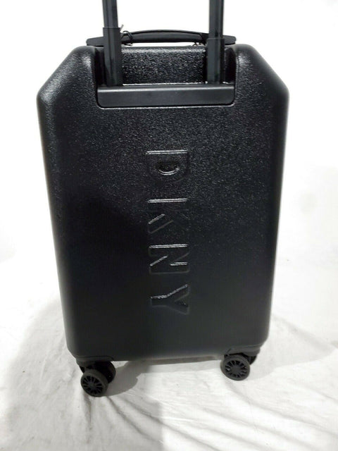 DKNY Allure 20" Hard Case Spinner Suitcase Luggage Carry On Black
