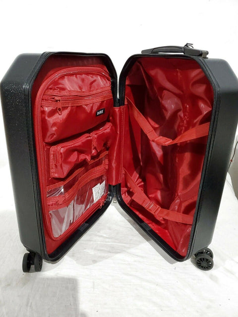 DKNY Allure 20" Hard Case Spinner Suitcase Luggage Carry On Black