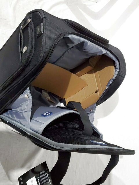 $240 TRAVELPRO WALKABOUT 4 16" WHEELED UNDERSEAT CARRY ON TOTE BLACK