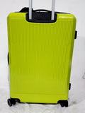 Revo Ignite 25" Check-In Luggage Hardcase Lime Green Suitcase Spinner