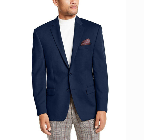 $450 RALPH LAUREN Men Long Sleeve Two Button Jacket Blazer Cashmere Wool 42R