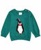 First Impressions Baby Boys Penguin Sweater Green Long Sleeve SIZE 12 Months