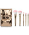NEW Macy’s 6-Pc. Women Glitterati Culture Small Brush Set Gift Box Golden