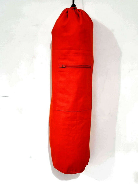New Sol Living Lightweight Organic Cotton Yoga Mat Carrier, Eco-Friendly Cover