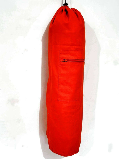 New Sol Living Lightweight Organic Cotton Yoga Mat Carrier, Eco-Friendly Cover