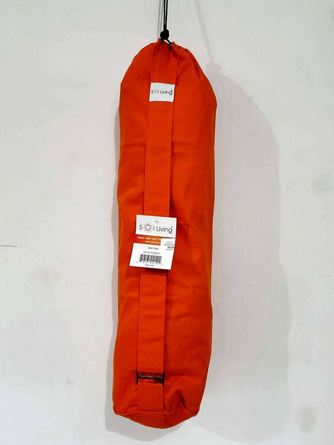 New Sol Living Lightweight Organic Cotton Yoga Mat Carrier, Eco-Friendly Cover