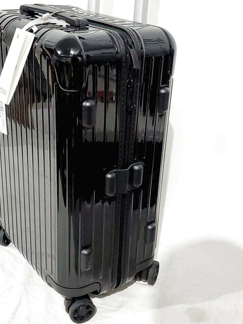 $640 New Rimowa Essential Cabin Hard Case Suitcase Luggage Black 22" Carry On
