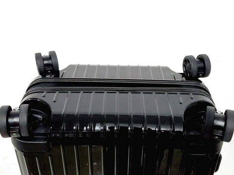$640 New Rimowa Essential Cabin Hard Case Suitcase Luggage Black 22" Carry On